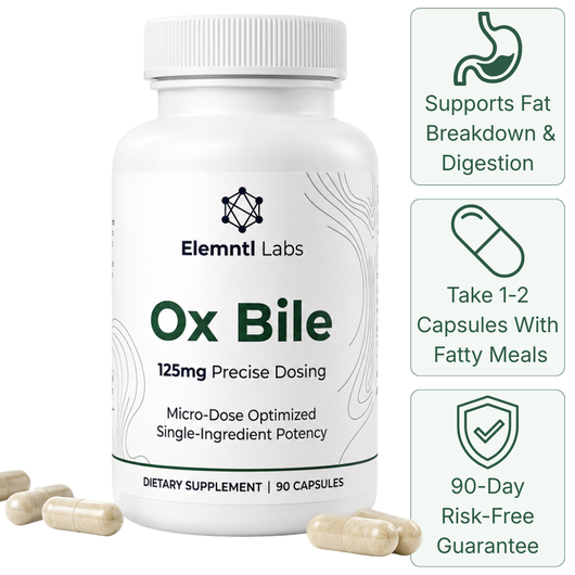 Ox Bile Capsules (125mg)