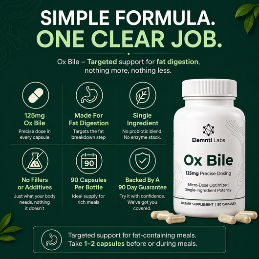 Ox Bile Capsules (125mg)